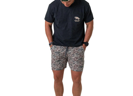 BURLEBO Athletic Short - Classic Deer Camo