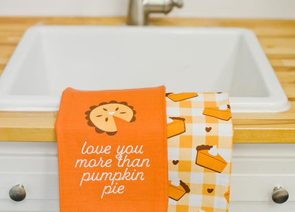 Pearhead Pumpkin Pie Dish Towels