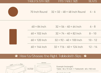Romanstile Fall Jacquard Rectangle Tablecloth, Thanksgiving Pumpkin