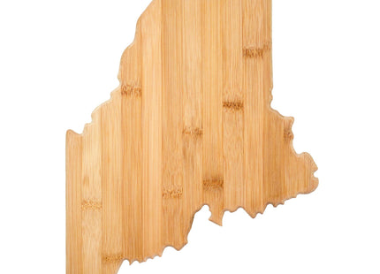 Maine State-Shaped Bamboo Serving & Cutting Board