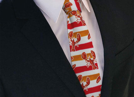 Wyayazh Men's Lobster Neckties, Novelty Printed Skinny Tie