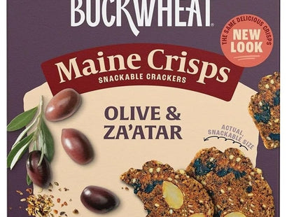 Maine Crisps Olive & Za'atar Crisps, 4 Oz (Pack of 1)