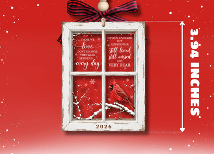 Cardinal Christmas Ornaments - Cardinal Gifts, Memorial Sympathy Ornaments