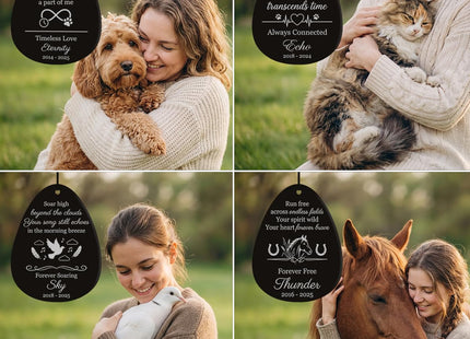 Personalized Wind Chimes Memorial Gifts for Loss of Dog, Pet Sympathy Gift