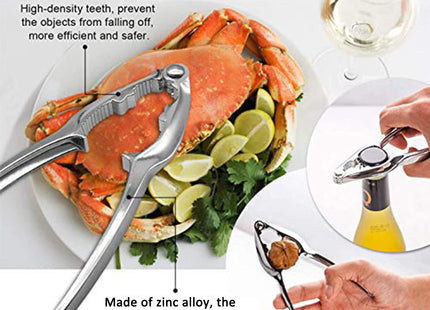 10PC Crab Lobster Crackers Tools, Butter Warmers for Seafood Tools Set