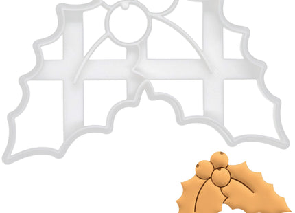 Christmas Holly Cookie Cutter, 1 piece - Bakerlogy