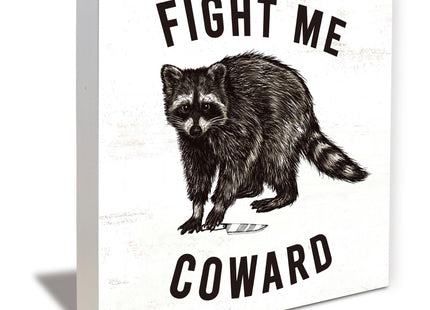 ULEGIE Raccoon Gifts Decor For Men, Funny Raccoon Gifts For Women Men