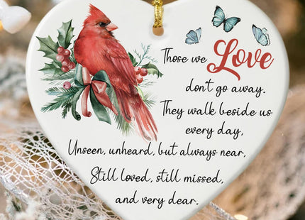 Cardinal Memorial Christmas Ornament Keepsakes