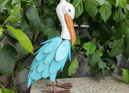 YOUUGIOR Pelican Statues Outdoor Decor, 11.5" Coastal Ocean Bird Garden for Backyard Porch Patio Home Decor…