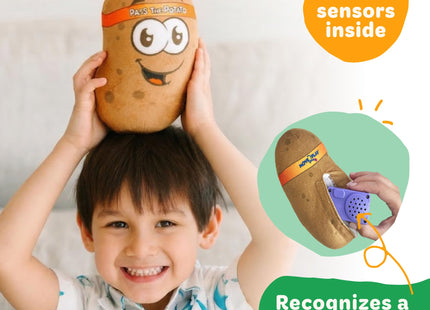 Move2Play, Pass The Potato | Hilariously Wild & Fun | Active Family Game for Kids Ages 3-8+ | Indoor Outdoor Toss Game | Party Games for Boys & Girls | Camping Travel Fun