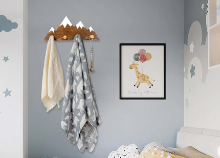 Waratah Designs Mountain Wall Hooks - Woodland Nursery Decor