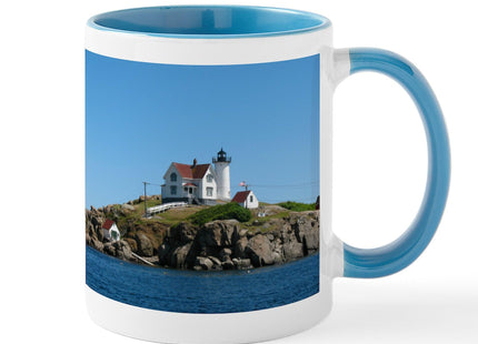 CafePress Nubble Lighthouse Mug Mugs 11 oz (325 ml) Ceramic Coffee Mug