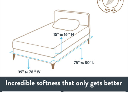 Featherhead 100% Cotton Flannel Sheet Set | Double-Brushed for Extra Softness, Warm & Breathable, Extra Deep Pockets fits Up to 17” (Moose, Queen)