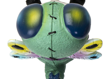 Furrybones Summit Collection Dragonfly Tombo Figurine Decorative Signature Skeleton in Colorful Dragonfly with Cute Wing