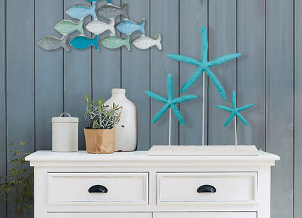 SAILINGSTORY Stand Starfish Decor Nautical Coastal Beach Table Decor
