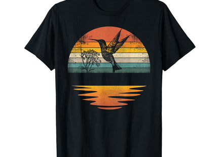 Hummingbird Vintage Sunset Hummingbirds T-Shirt