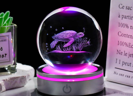 Movdyka Sea Turtle Gifts for Women Men 3D Sea Turtle Decor Statue