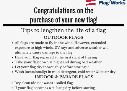 2x3' Historic 1901 Original Maine State Flag - Fully Sewn Applique Durable All-Weather Nylon, Made in USA, Indoor or Outdoor Use