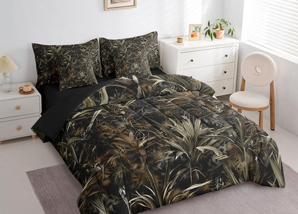 Feelyou Camouflage King Comforter Set with Sheets All Purpose Camo 7 Pieces Bedding Set for Hunters Cabin or Rustic Lodge Teens Boys The Woods Camouflage Bed in a Bag Comfort Natural Bed Set 3Pcs
