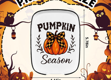 Pumpkin Ceramic Spoon Rest for Kitchen Stove Top Counter