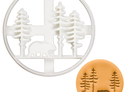 Forest Bear cookie cutter, 1 piece - Bakerlogy