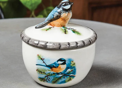 Bits and Pieces Chickadee Trinket Box for Women