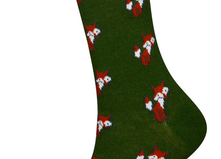 Mens Fox Socks Funny Fox Gifts Socks Clothign Apparel Pajamas for Men