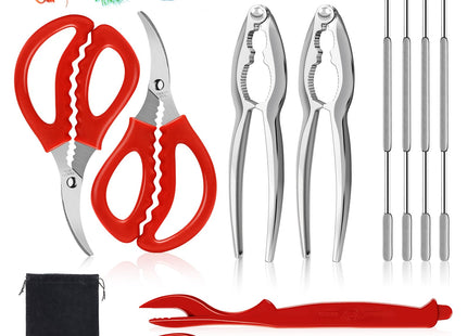 Crab Crackers and Tools Set, Seafood Boil Party Supplies, 10PCS