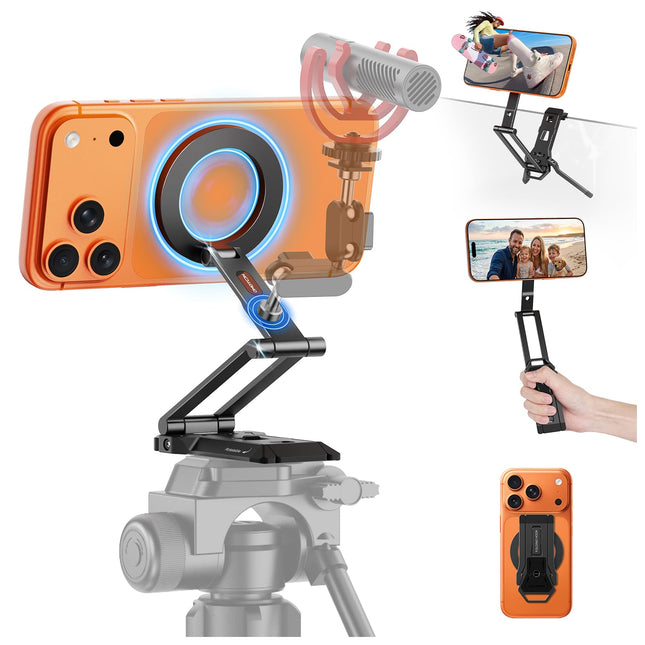OMOTON TP06-E [3-Adjust] Sturdy Compact Magnetic Phone Tripod for iPhone 17