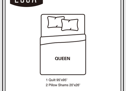 ESCA Farmhouse Rustic Lodge Cottage Boho Brown Bedspread Set Queen Size 3-Piece Log Cabin Brown Bear Quilt