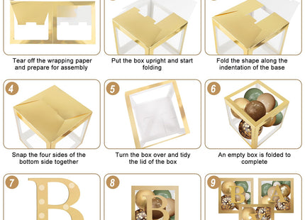 Amandir 137pcs Woodland Animals Baby Shower Decoration Boxes