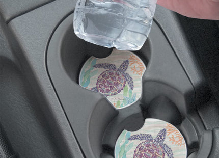Thirstystone Sea Turtle Single Stone Car Coaster
