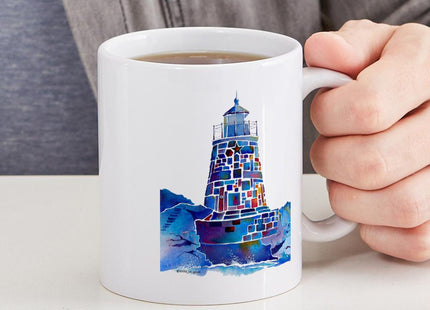 CafePress Castle Hill Lighthouse R.I. Mug 11 oz (325 ml) Ceramic Coffee Mug