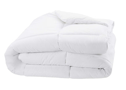 Amazon Basics White Down Alternative Comforter and Duvet Insert with Corner Tabs, Machine Washable, Twin, Warm