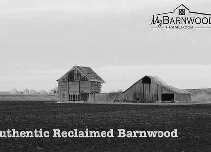 My Barnwood Frames - Lighthouse Reclaimed 8.5"x11" Barn Wood Picture Frame, Made in The USA (2 Inch Wide Frame)