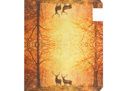 ALAZA Autumn Fall Forest Deer Magnetic Mailbox Cover MailWraps Garden Yard Home Decor for Outside Standard Size-18"x 20.8"