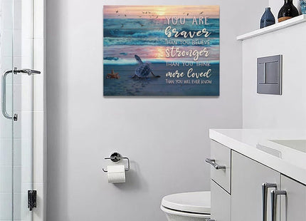 Tijuboni Coastal Beach Sunset Wall Art 12"x16"
