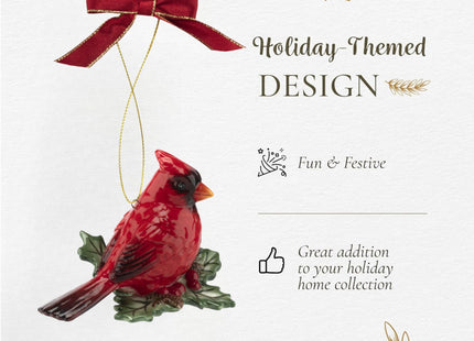 Spode – Christmas Tree – Spode Christmas Tree Cardinal Ornament