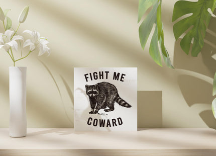 ULEGIE Raccoon Gifts Decor For Men, Funny Raccoon Gifts For Women Men