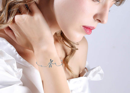 ONEFINITY Dragonfly Bracelet Sterling Silver Dragonfly Bracelet Dragonfly Jewelry for Women Gifts