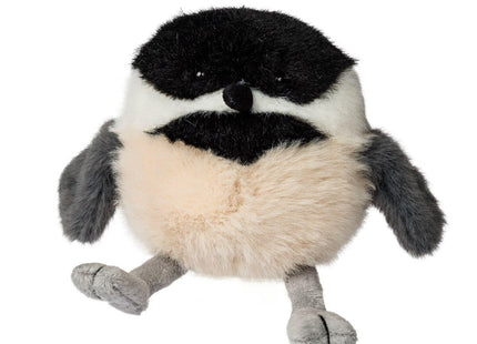 Mary Meyer Stuffed Animal Rolly Birds Small Plush Soft Toy, 5-Inches, Chickadee