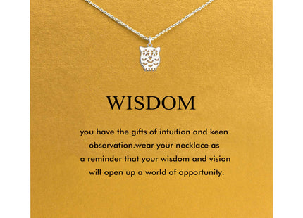 Baydurcan Friendship owl Necklace owl Pendant Chain Necklace for Women