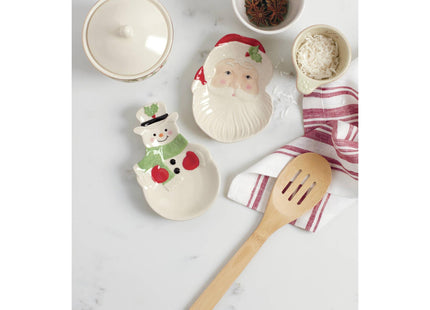Lenox 882206 Holiday Snowman Spoon Rest, Christmas Hosting