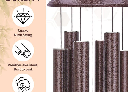 Extrabily Personalized Memorial Dragonfly Wind Chimes for Funeral