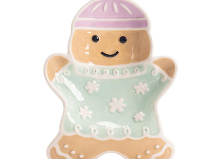 Bico Gingerbread Man Spoon Rest, for holding Spoon, Ladle, Utensils, Dishwasher Safe