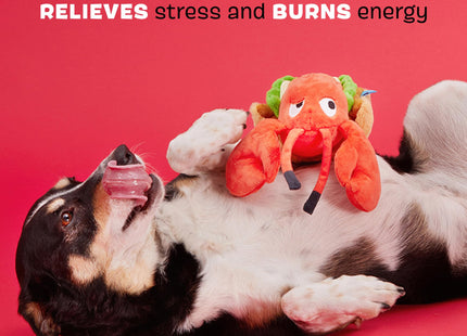 BarkBox Max's Maine Lobster Roll Dog Toy - Large - for Dogs