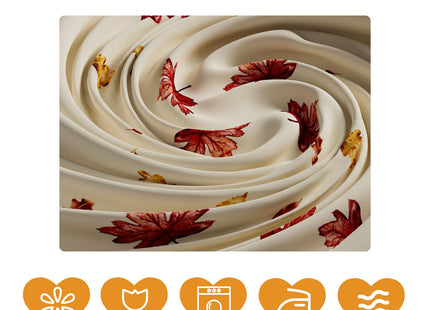 XCHI Fall Pumpkin Football Rectangle Tablecloth Decorations 60x84 Inch