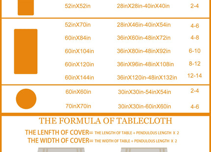 cusugbaso Fall Square Tablecloth 52x52 Inches Pumpkin Fade Resistant