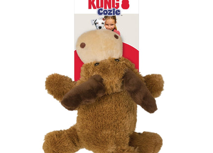 KONG Cozie Plush Dog Toy with Squeaker (Marvin The Moose, X Large)