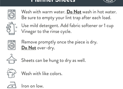 Featherhead 100% Cotton Flannel Sheet Set | Double-Brushed for Extra Softness, Warm & Breathable, Extra Deep Pockets fits Up to 17” (Moose, Queen)